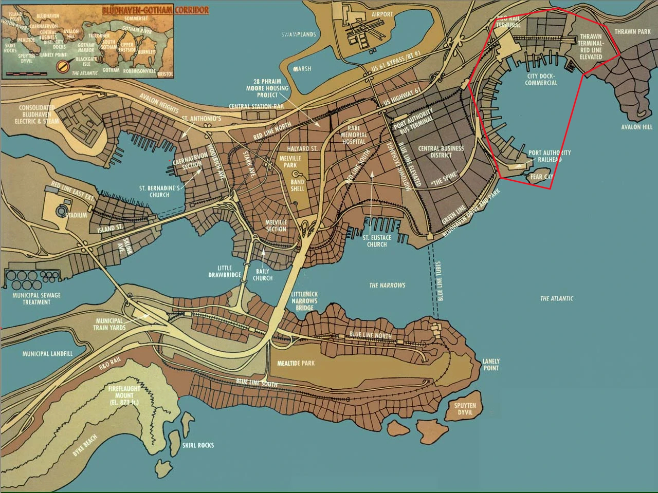 Bludhaven map City Dock.jpg